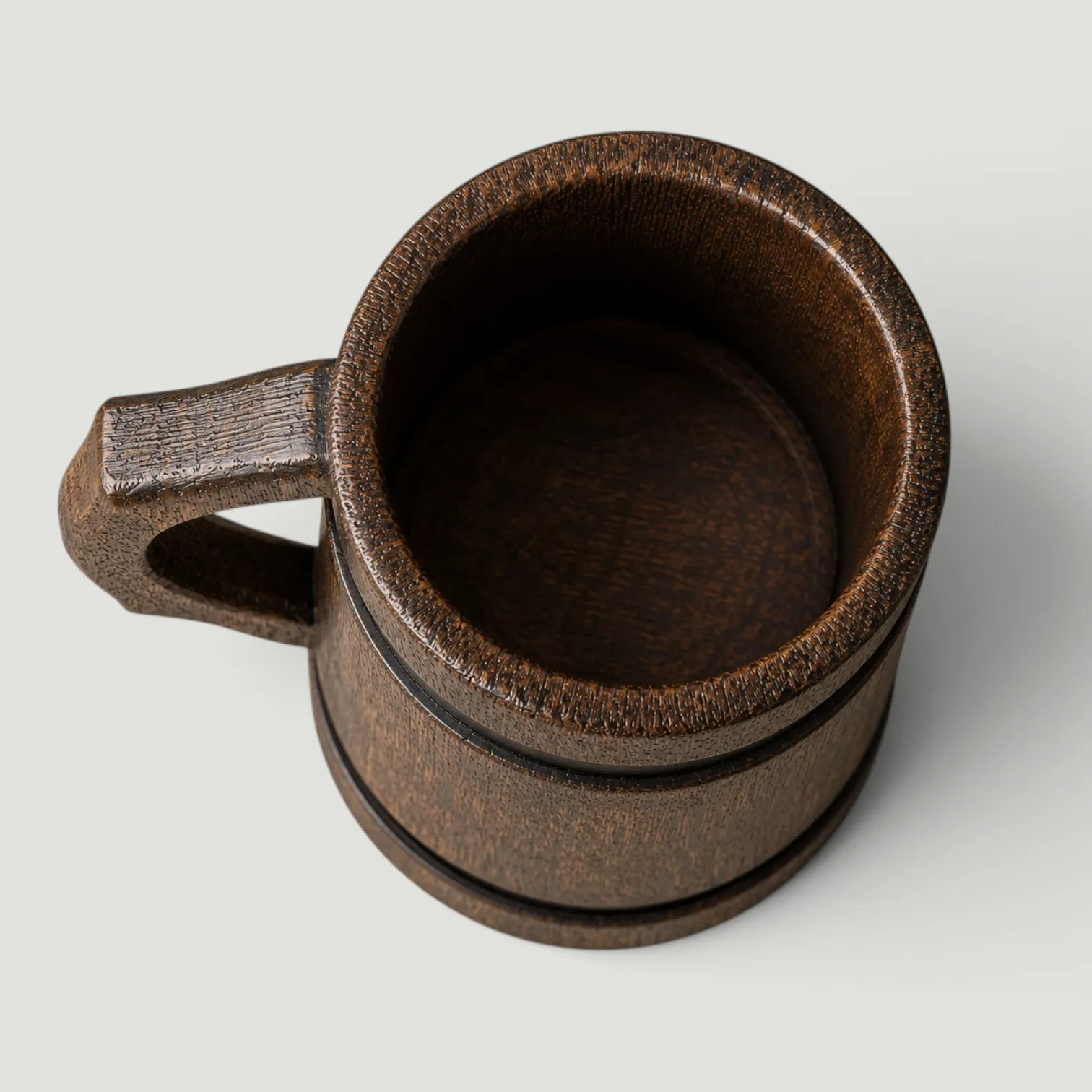 Wooden Barrel Beer Mug or Glass - view 5